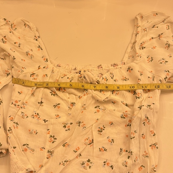 Billabong white floral long sleeve - Picture 5 of 5